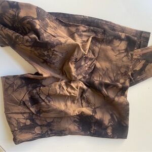 Scrunch butt tie dye leggings